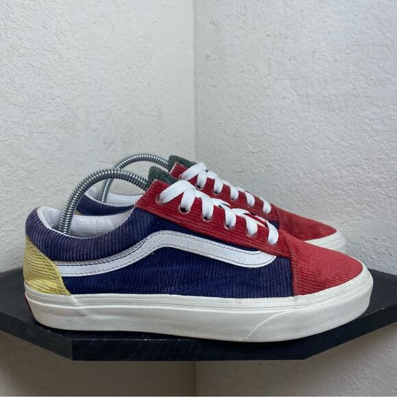 Red Blue Yellow Vans